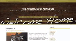Desktop Screenshot of abingdonbiblestudy.com